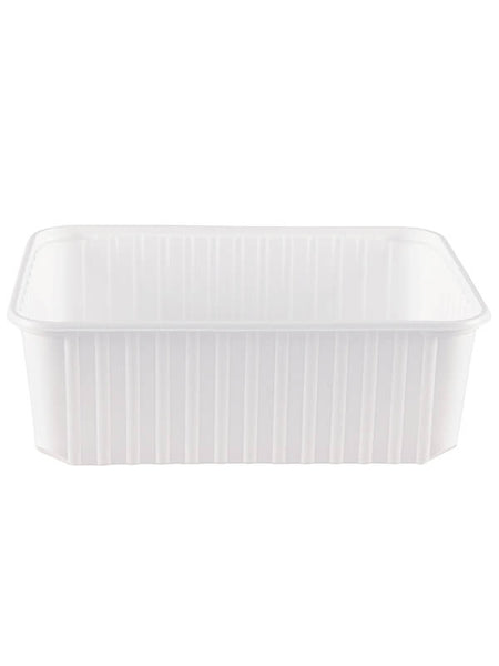 Verpackungsbecher PP, weiß, 180x135mm, 1000ml