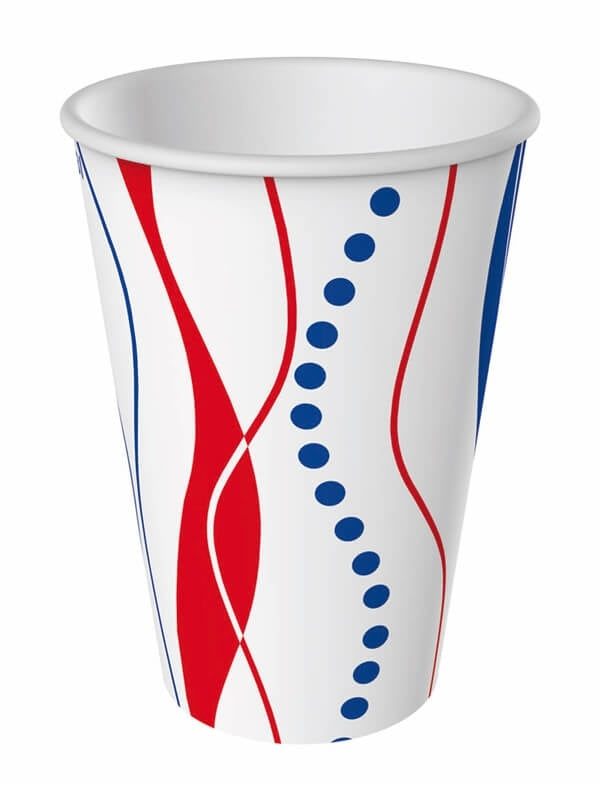 Ausschankbecher "Retro" aus Hartpapier, 200ml