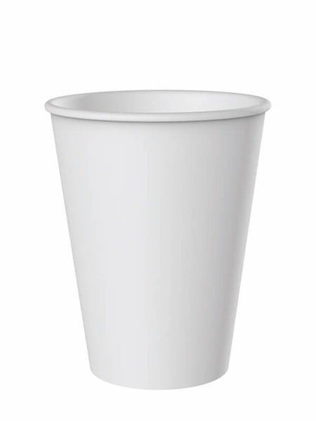 Ausschankbecher aus Hartpapier, weiß, 150ml