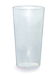 Trinkbecher, Mehrweg, PP, Glitzer/transparent, 300ml