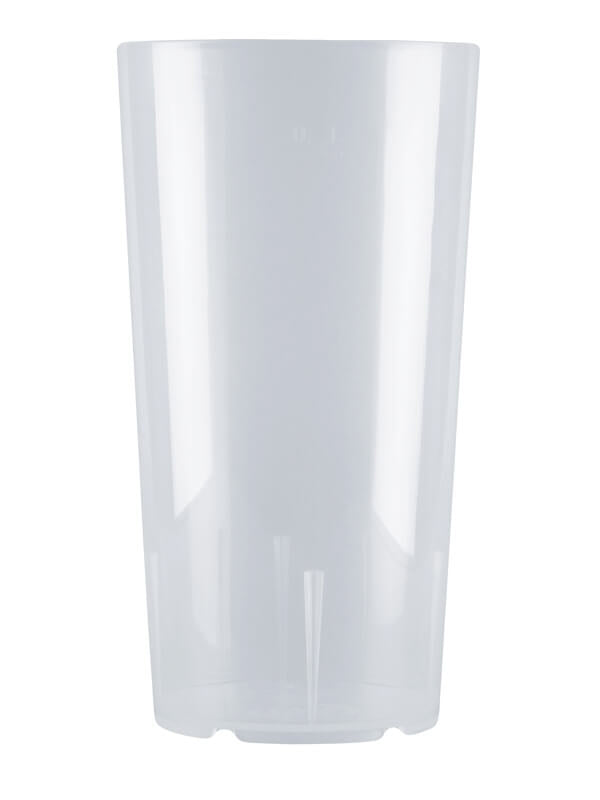 Trinkbecher, Mehrweg, PP, transparent, 500ml