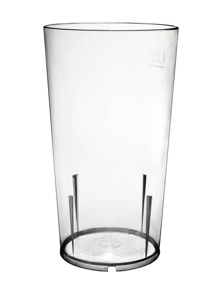 Trinkbecher, Mehrweg, PC, glasklar, 250ml
