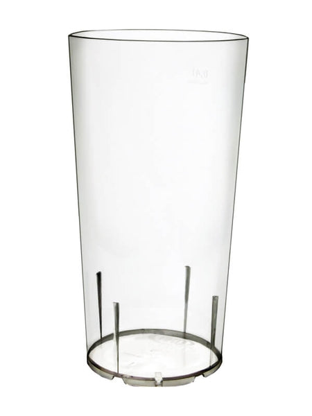 Trinkbecher, Mehrweg, PC, glasklar, 400ml