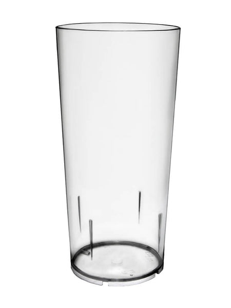 Trinkbecher, Mehrweg, PC, glasklar, 500ml