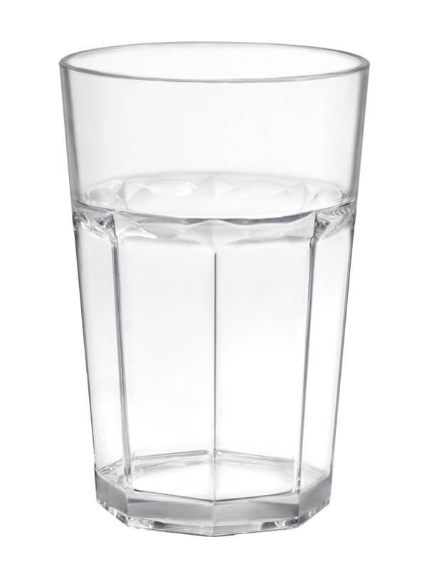 Cocktailglas, Mehrweg, PC, glasklar, 340ml