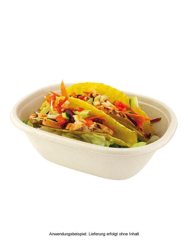 Schale "BePulp Eco Street", oval, 770ml