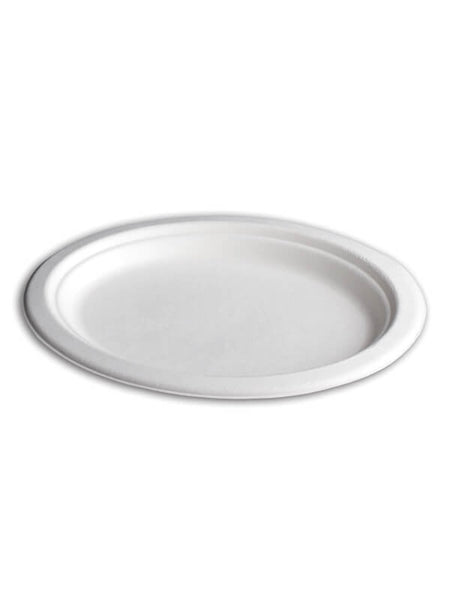 Teller, oval, Bagasse, 190x260mm