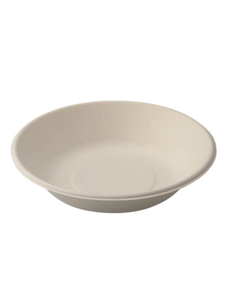 Tiefer Teller, rund, Bagasse, 18cm