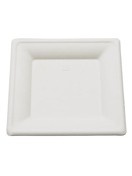 Teller, quadratisch, Bagasse, 260x260mm