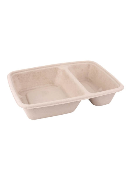 Menüschale "BePulp", zweigeteilt, 550/250ml