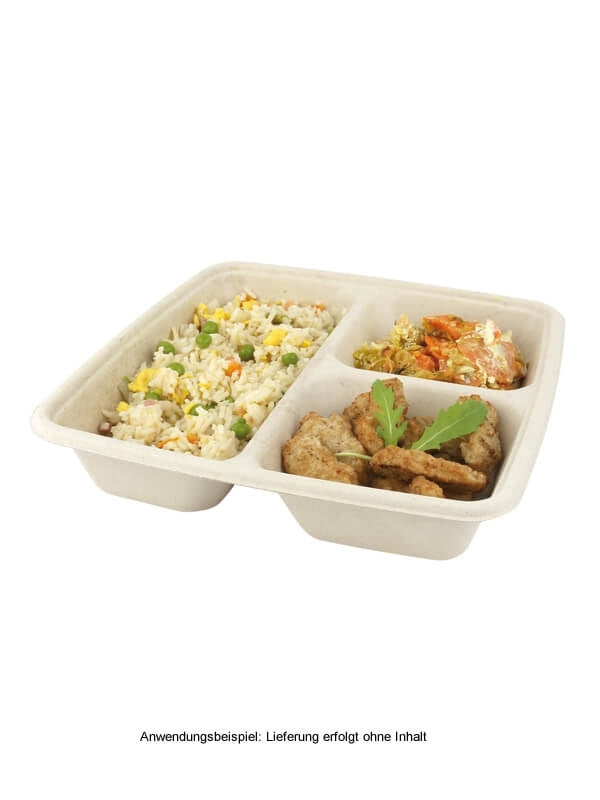 Menüschale "BePulp", dreigeteilt, 500/200/200ml