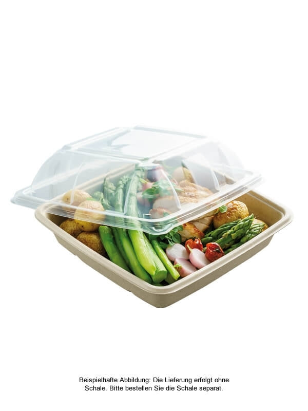 Deckel, PP, klar, 230x230mm