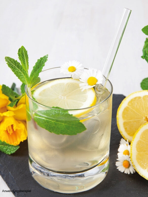 Glas-Trinkhalme, Mehrweg, 150x9mm