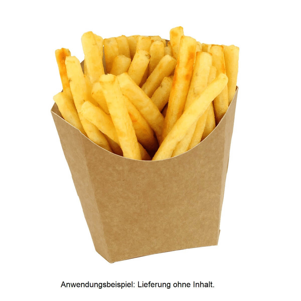 Pommes Tasche Kraftpapier, braun