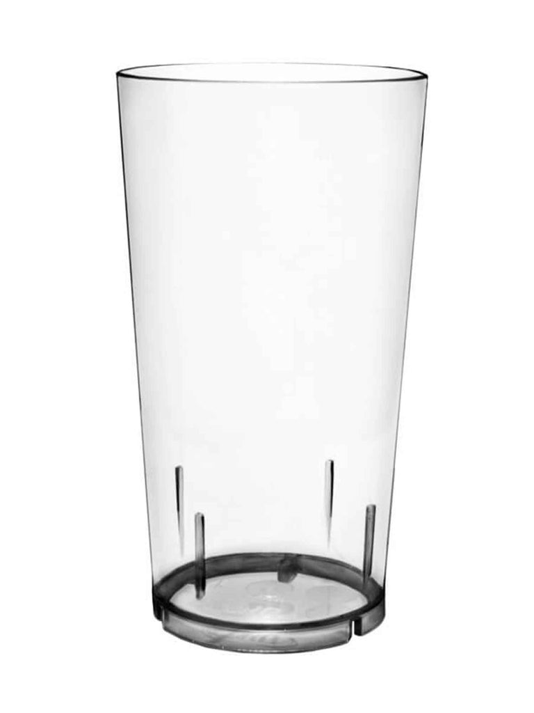 Trinkbecher, Mehrweg, SAN, glasklar, 300ml