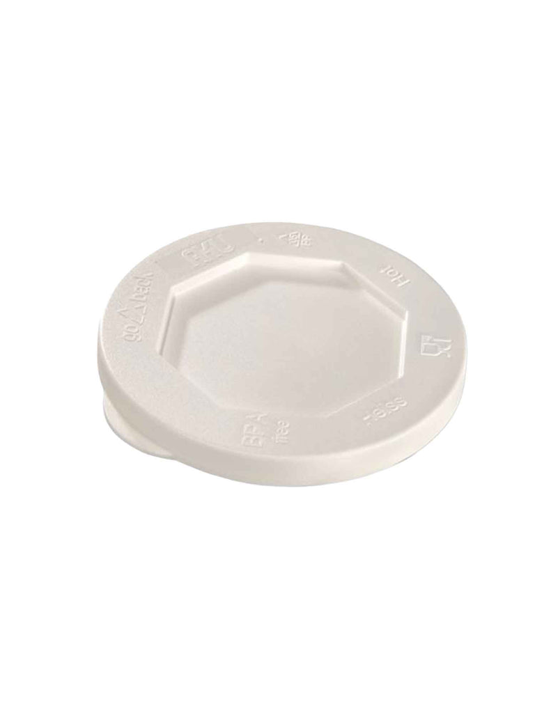 Deckel geschlossen, Mehrweg, PP, creme (64 Stk.)