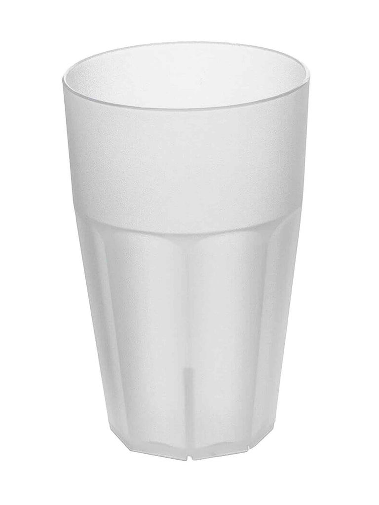 To Go Kaffeebecher / Cocktailbecher, Mehrweg, PP, 300ml, gefrostet