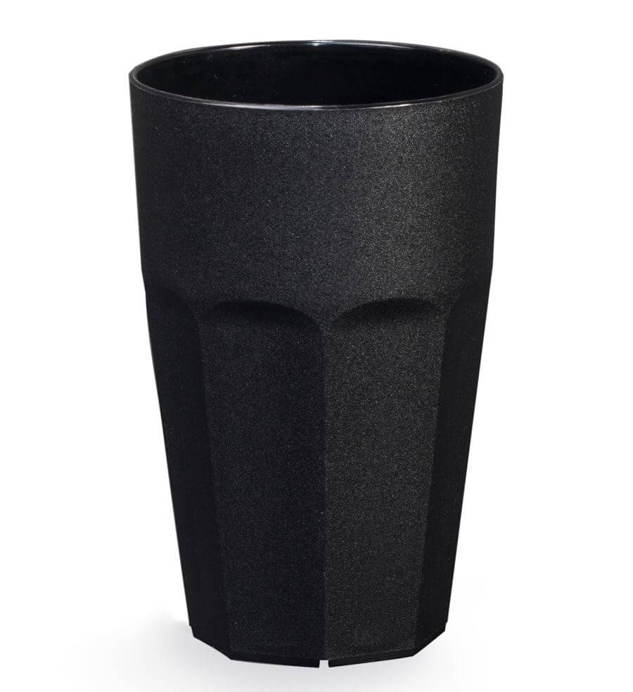 To Go Kaffeebecher, Mehrweg, PP, 300ml, schwarz