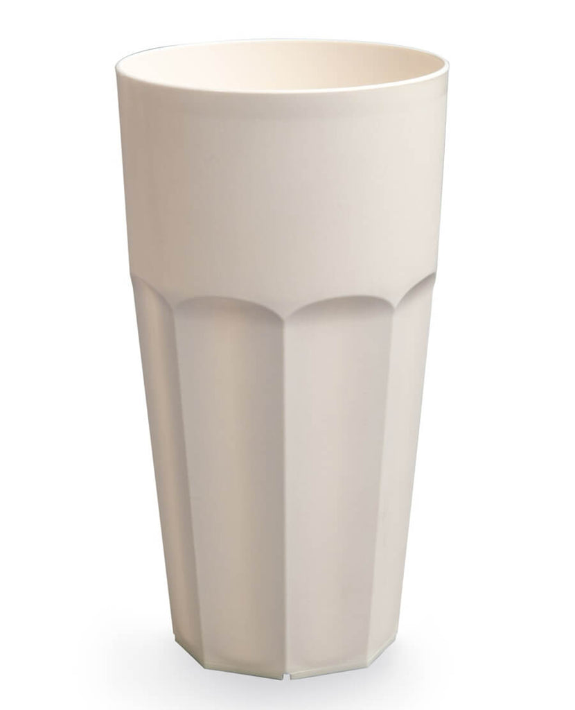 To Go Kaffeebecher, Mehrweg, PP, 400ml, creme