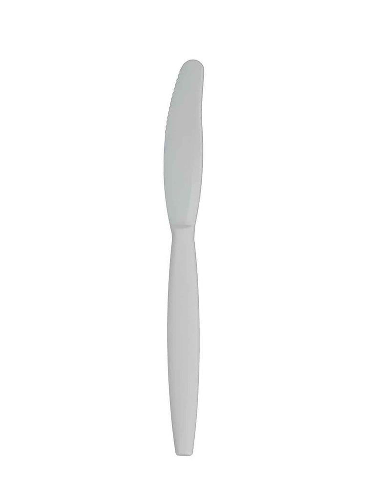 Messer, Mehrweg, SAN, 200mm, weiß