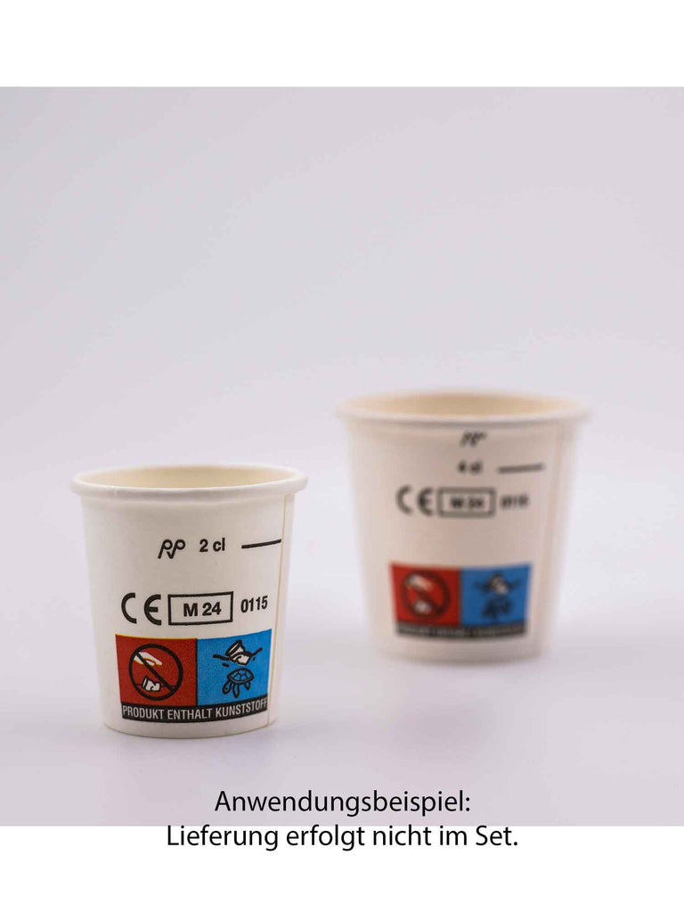 Pappbecher 2cl, weiß (800 Stk.)