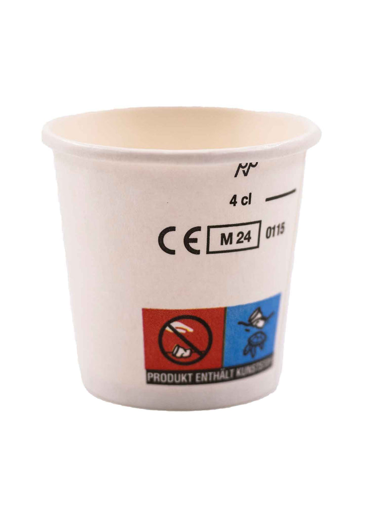 Pappbecher 4cl, weiß (3.920 Stk.)