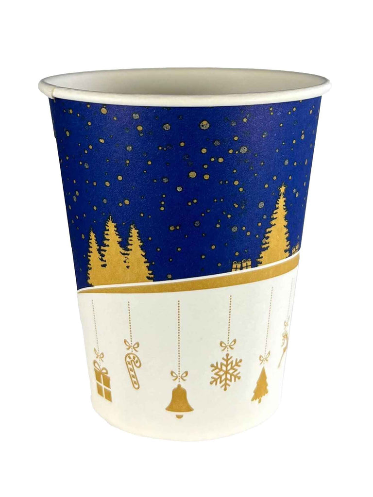 Pappbecher "Winter" für Heißgetränke, 200ml