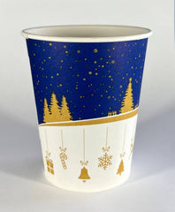 Pappbecher "Winter" für Heißgetränke, 200ml