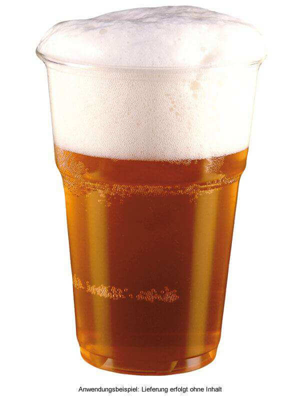 Ausschankbecher aus PLA, klar, 400ml (800 Stk.)