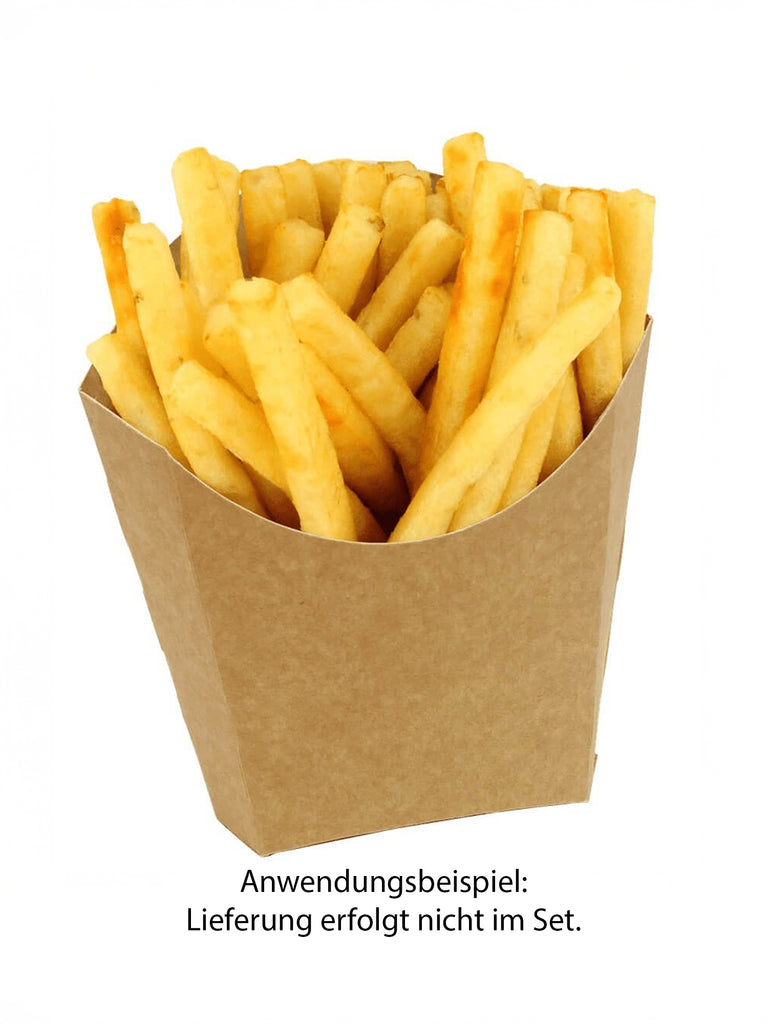 Pommes Tasche Kraftpapier, braun