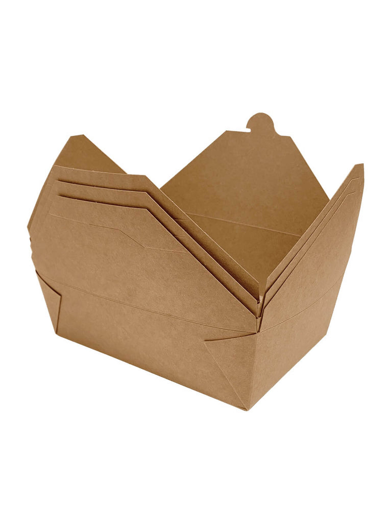 Multi-Food Box, Kraft, 1600ml, braun