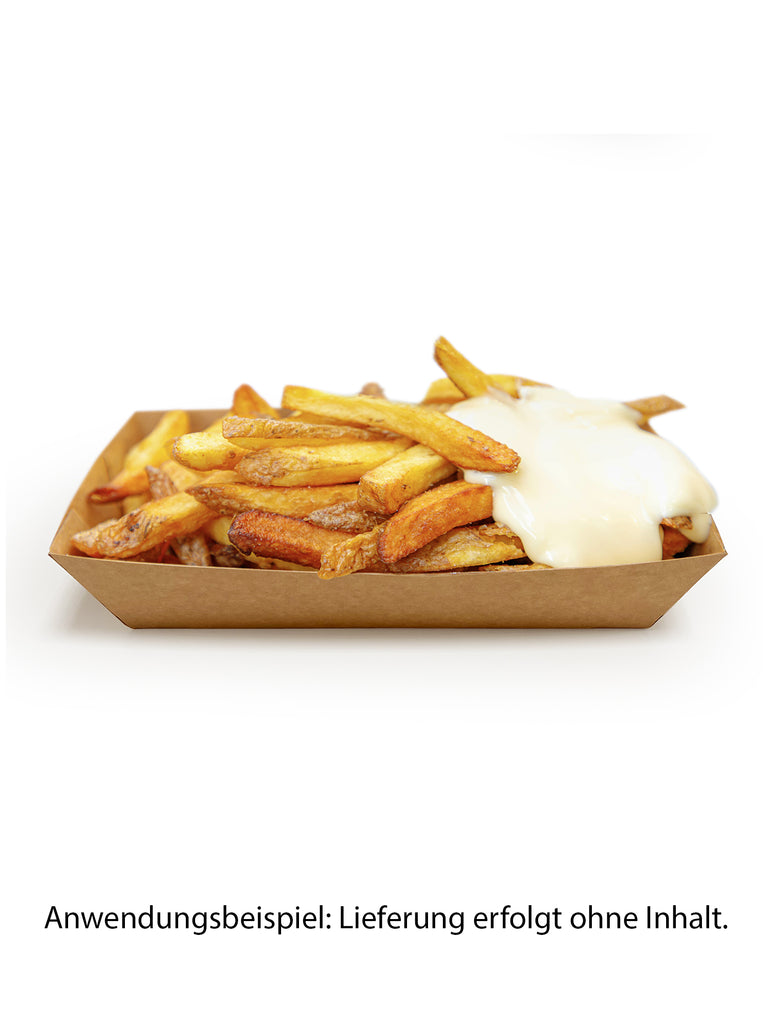 Snack Schale Karton, 750ml, braun