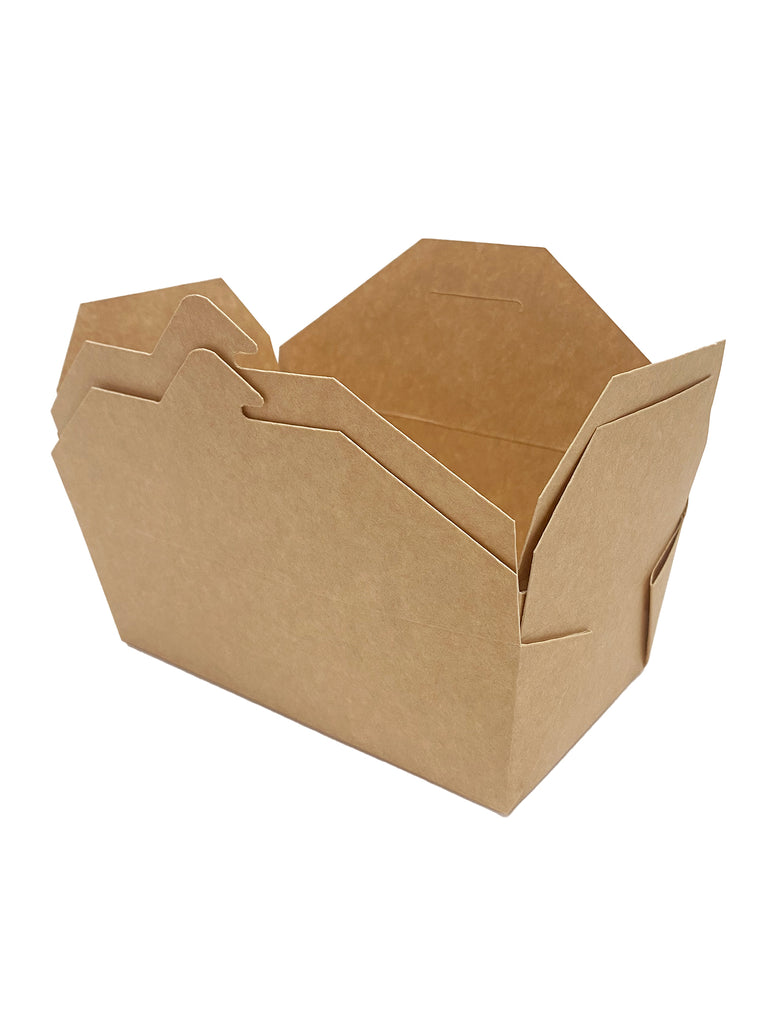 Multi-Food Box, Kraft, 1100ml, braun