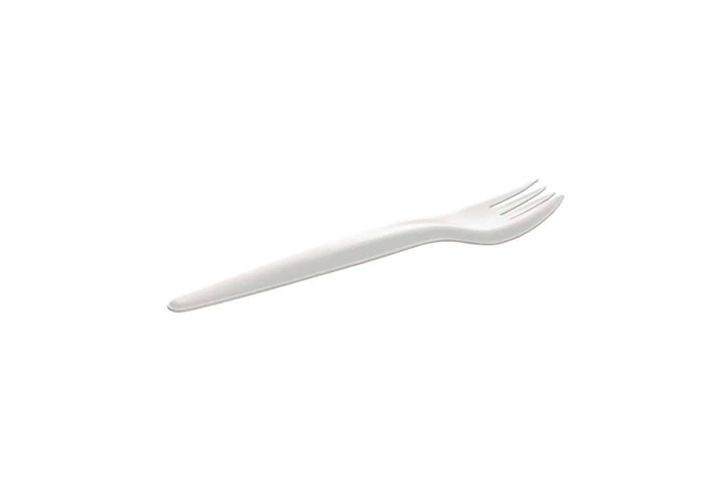 Papiergabel, 170mm, weiß