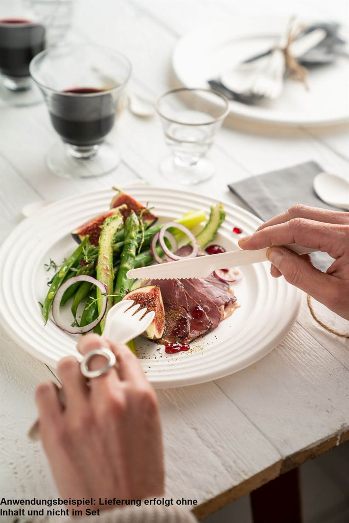 Papiergabel, 170mm, weiß