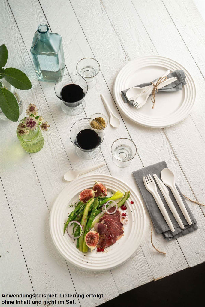 Papiergabel, 170mm, weiß