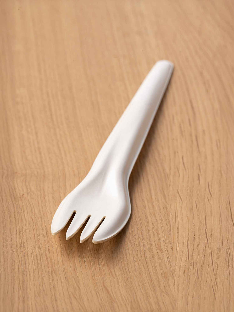 Papiergabel, 170mm, weiß