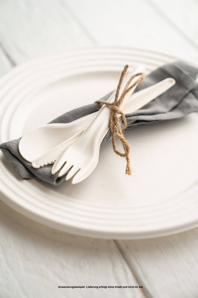 Papiergabel, 170mm, weiß