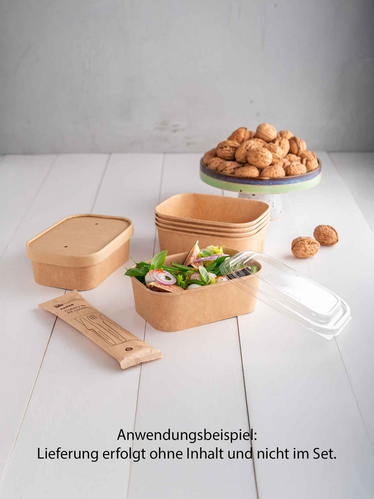 Deckel, RPET, klar, rechteckig, 172x120mm