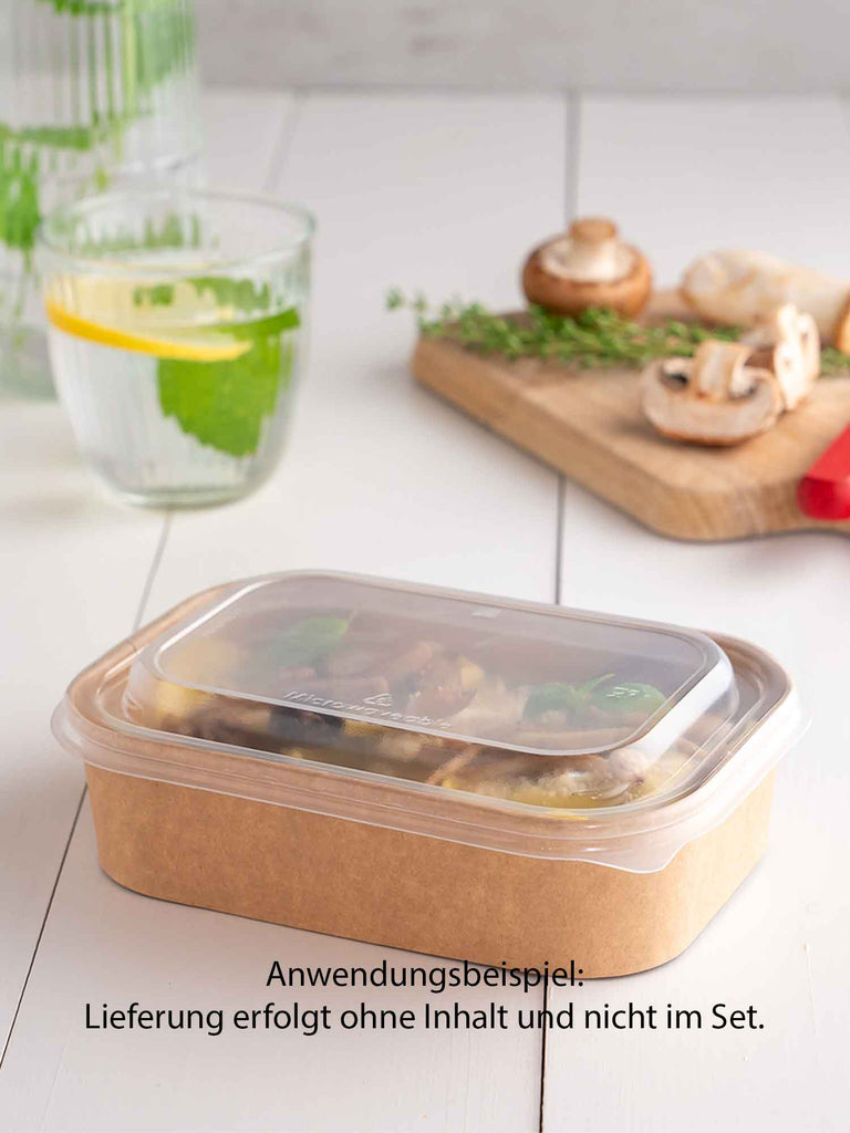 Deckel, PP, klar, rechteckig, 172x120mm