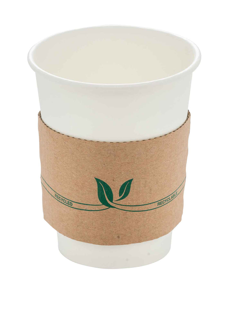 Bechermanschette, 11x6cm, Pappe, braun