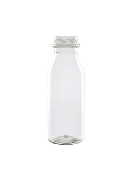 Smoothie Flasche, RPET, klar, 250ml, mit Deckel (285 Stk.)