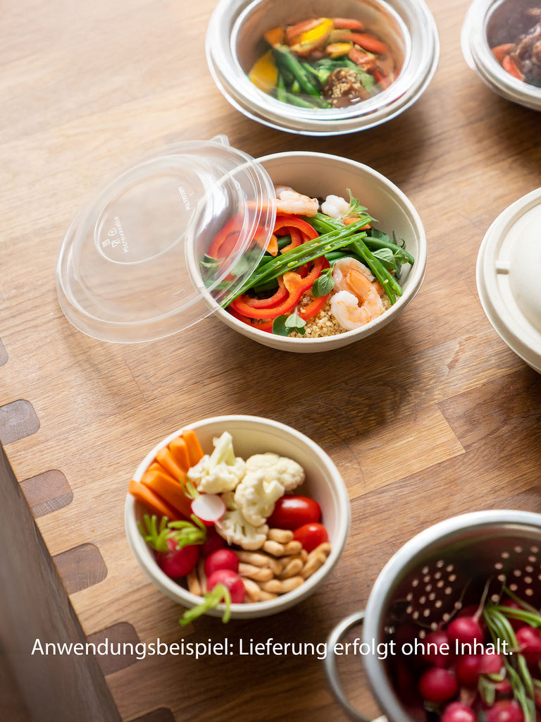 Schale "Buddha Bowl", Bagasse, rund, 375ml