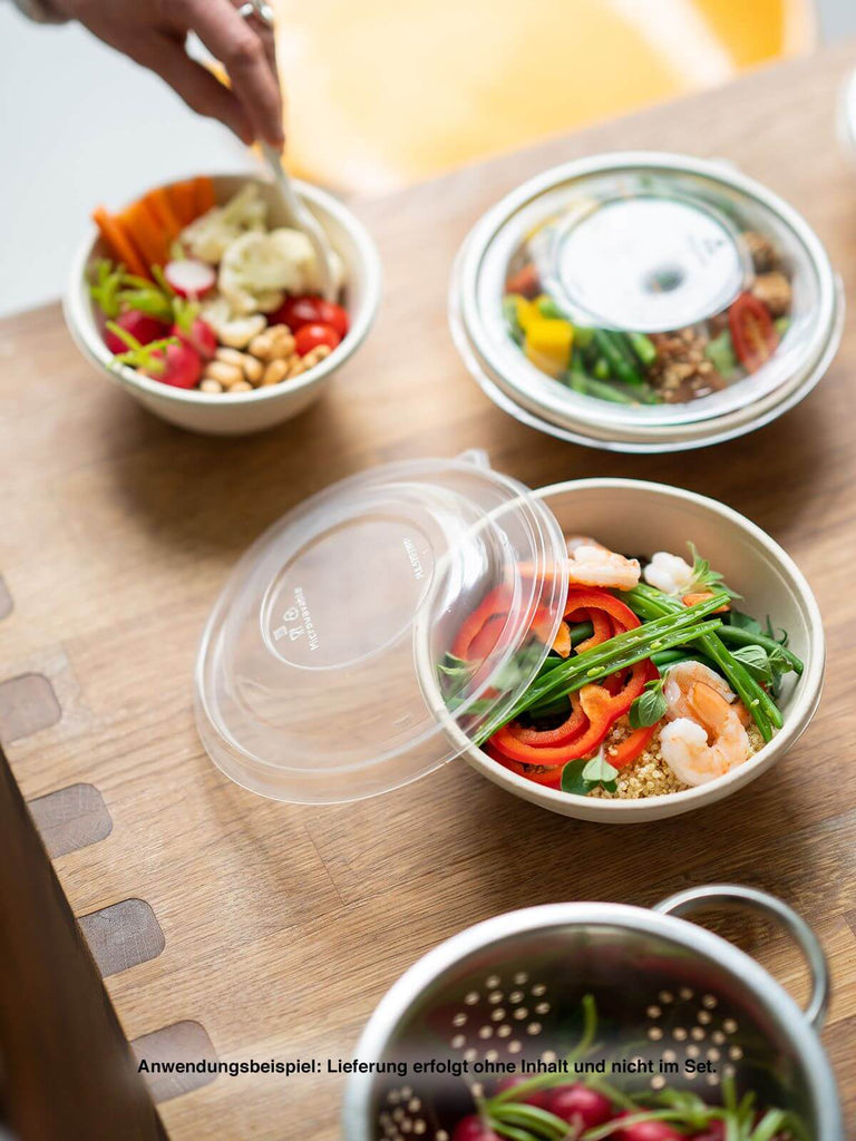 Schale "Buddha Bowl", Bagasse, rund, 500ml