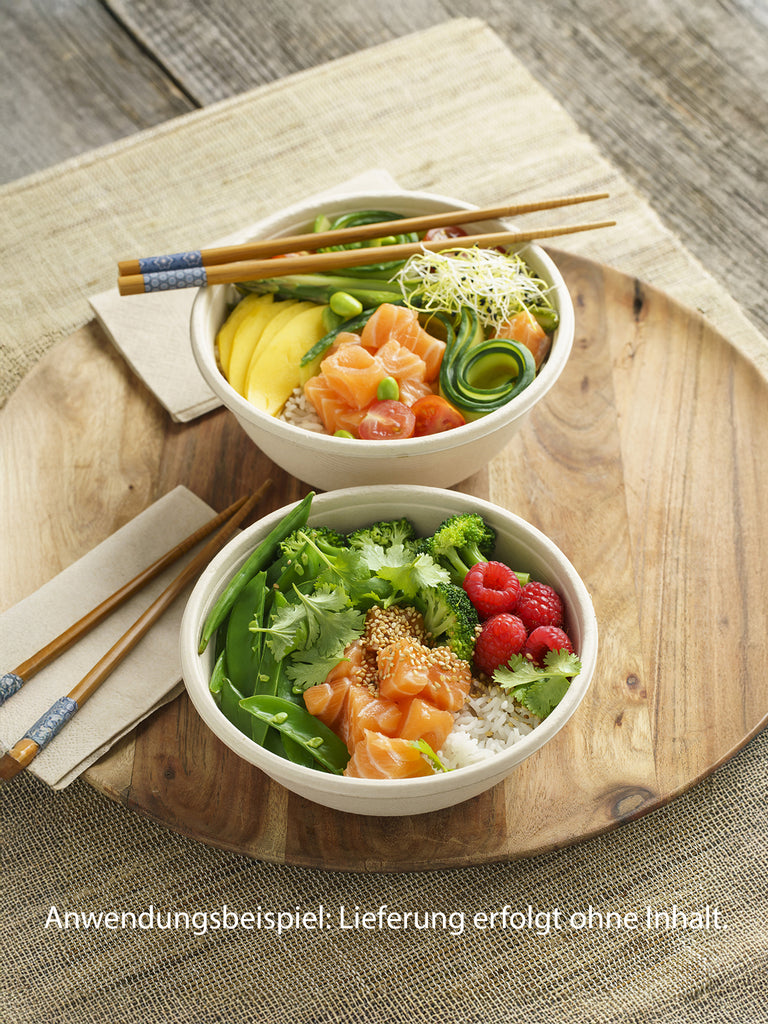 Schale "Buddha Bowl", Bagasse, rund, 1000ml