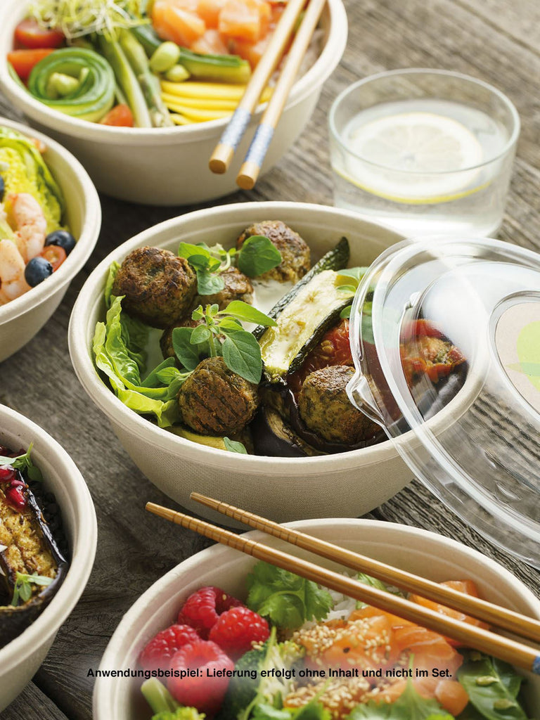 Schale "Buddha Bowl", Bagasse, rund, 1000ml