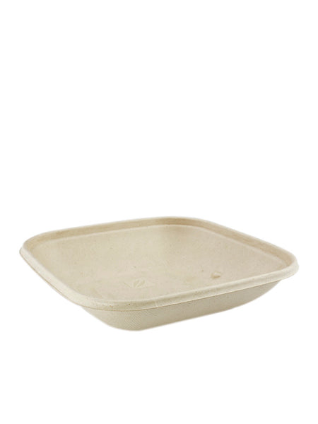 Schale "BePulp" m. PLA-Laminierung, quadratisch, 500ml