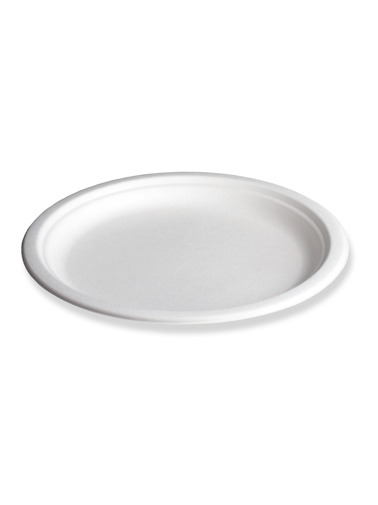 Teller, rund, Bagasse, 18cm