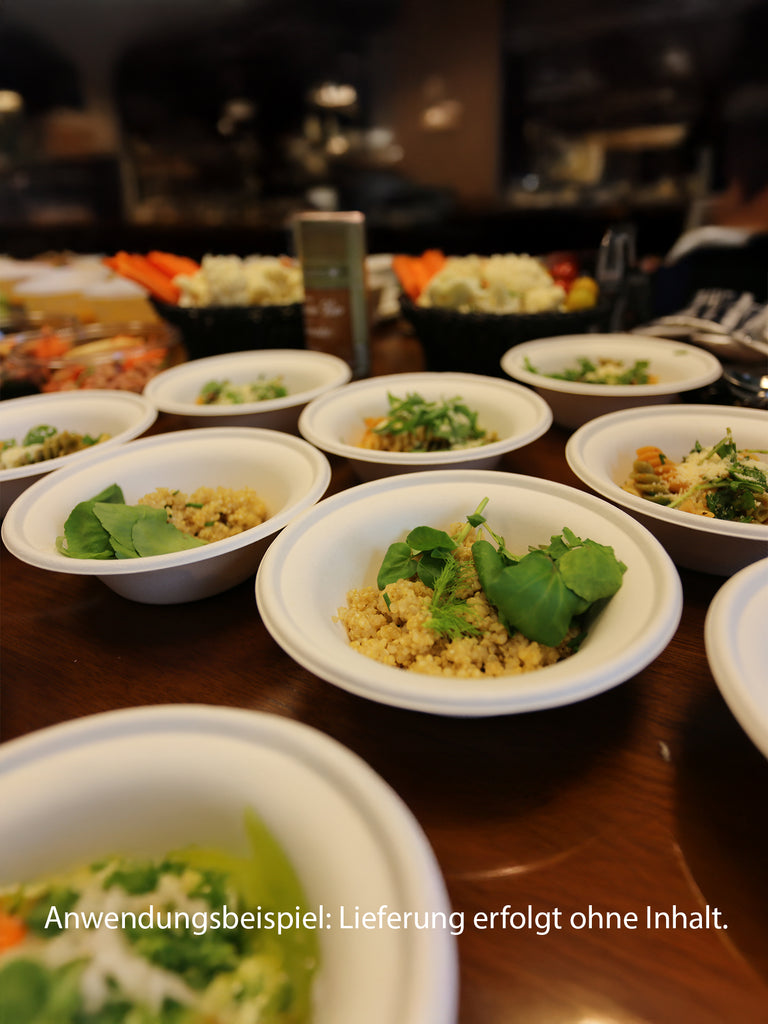 Schale, rund, Bagasse, 350ml