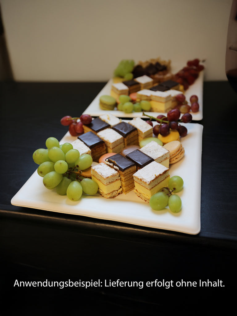 Teller, quadratisch, Bagasse, 200x200mm